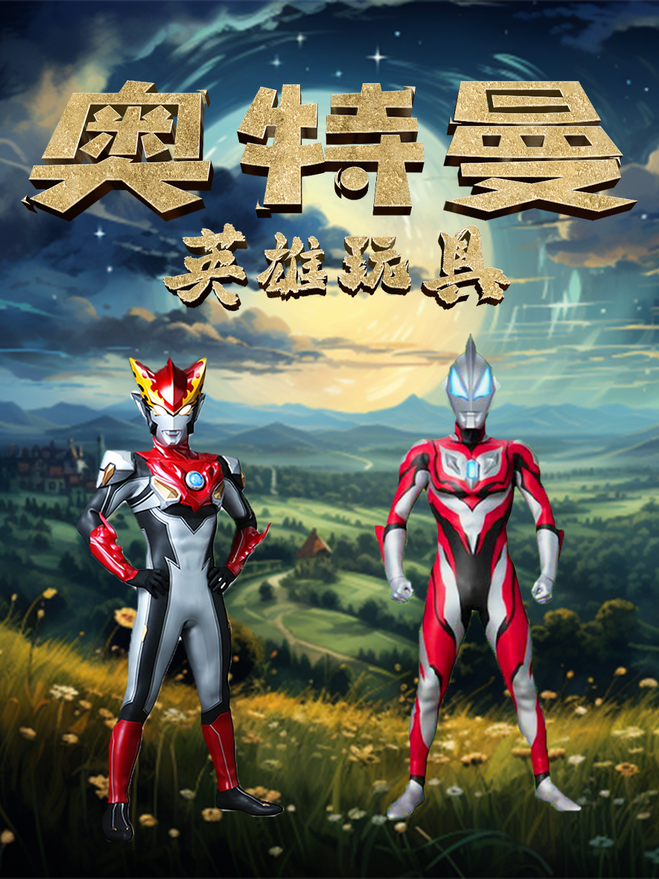 奥特曼英雄玩具